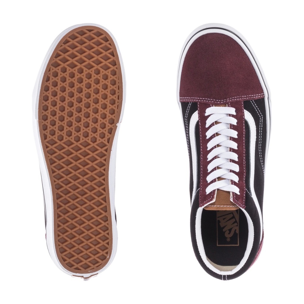 Vans Men’s Old Skool
Color Block Black/Brown
VN0007NTYS8
Sneakers - Picture 11 of 16